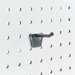 Wyld And Coco Novahome Office Desk White With Pegboard Wall And Open Shelves, Compact Space-Saving Desk - thumbnail 7