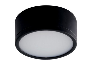 Luminosa Lighting Luminosa Klio Led Surface Mounted Downlight Black 2000Lm 4000K 16.8X5Cm - image 1