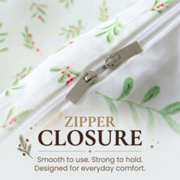 Lazzaro Christmas Single Duvet Cover Set, Brushed Microfibre Reversible Bedding With Ultrasoft Easycare Finish - thumbnail 6
