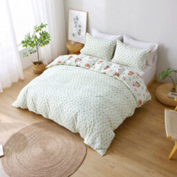 Lazzaro Christmas Single Duvet Cover Set, Brushed Microfibre Reversible Bedding With Ultrasoft Easycare Finish - thumbnail 5