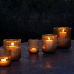 Blomus Ven Lantern Candle Holder M - Coffee - thumbnail 5