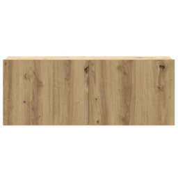 Berkfield 6 Piece Tv Cabinet Set Wall-Mounted Artisan Oak Engineered Wood - thumbnail 7