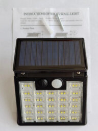 Solar Motion Sensor Outdoor Wall Light - thumbnail 5