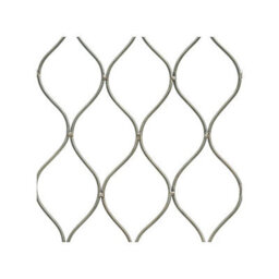 Ivyline Outdoor Honeycomb Trellis - Mild Steel - L2.5 X W78 X H100 Cm - Zinc - thumbnail 3