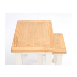 Cabinet Bits Maggiori Off White Set Of 2 Nest Of Tables - thumbnail 4