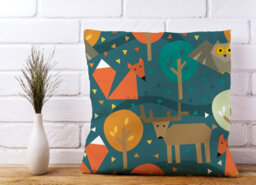 Warren Reed Designer Wild Nightlife Cushions 45Cm X 45Cm - thumbnail 2