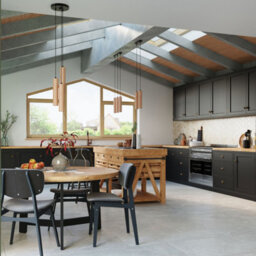 Sollux Lighting Lino Wood Natural 3P Light Classic Pendant Ceiling Light - thumbnail 7