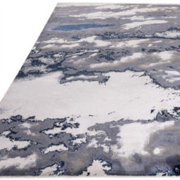 Blue Modern Easy To Clean Abstract Optical/ (3D) Rug For Dining Room Bedroom Livingroom-200Cm X 290Cm - thumbnail 9
