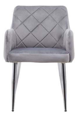 Orsina Plush Mink Velvet Splayed Dining Chair, Versatile Lounge Chair, Modern Kitchen Chair, Luxe Livingroom Chair - image 1