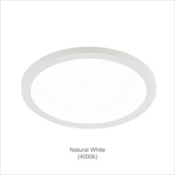 Plum&clay Gemini Chrome Led Round Ceiling & Wall Light 3 Way Colour Changing 24W - thumbnail 3