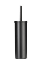 Croydex Toilet Brush And Holder Free Standing Matt Black Bathroom Luxury Accessory - thumbnail 4