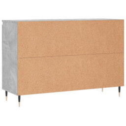 Vidaxl Sideboard Concrete Grey 101.5X35X70 Cm Engineered Wood - thumbnail 8