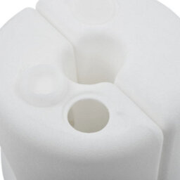 Walplus Gazebo Weights 4 Pcs Pe White Fitness Gym Essential - thumbnail 6