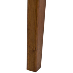 Beliani Set Of 2 Dining Chairs Rubonia Wood Dark Brown - thumbnail 8