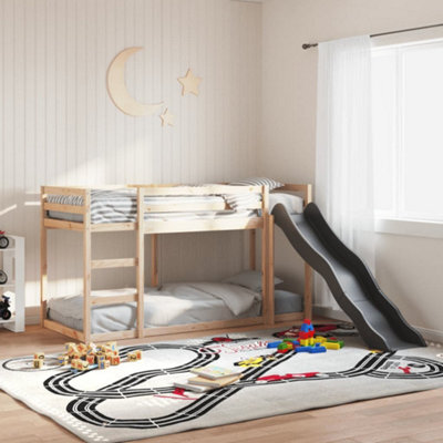 Berkfield Bunk Bed With Slide&ladder Without Mattress 90X190 Cm Single - image 1