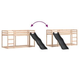 Berkfield Bunk Bed With Slide&ladder Without Mattress 90X190 Cm Single - thumbnail 8
