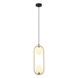 Luminosa Lighting Luminosa Lupus Modern 2 Light Globe Pendant Ceiling Light, G9