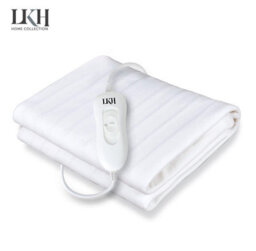 LKH Home Collection Electric Heated Blanket For Beds 3 Heat Settings Detachable Controller Fast Heat Up Overheat Protection For Cold Winter Nights - thumbnail 2