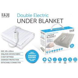 LKH Home Collection Electric Heated Blanket For Beds 3 Heat Settings Detachable Controller Fast Heat Up Overheat Protection For Cold Winter Nights - thumbnail 1