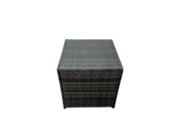 Fimous Dark Mixed Grey Outdoor Rattan Garden Furniture Set Corner Sofa 2 Tables With 2 Chairs For Balcony,terrace - thumbnail 6