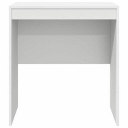 Berkfield Modern Writing Desk White Engineered Wood 70 X 50 X 76 Cm Writing Desk - thumbnail 5