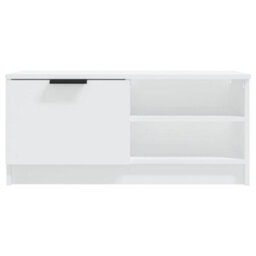 Walplus Tv Cabinet White 80X35X36.5 Cm Engineered Wood - thumbnail 5