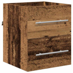 Berkfield Bathroom Cabinet With Drawer 41 X 38.5 X 48 Cm Engineered Wood - thumbnail 7