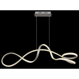 Luminosa Lighting Luminosa Swirl Pendant Ceiling Light Nickel Matt Led 4000K - thumbnail 5