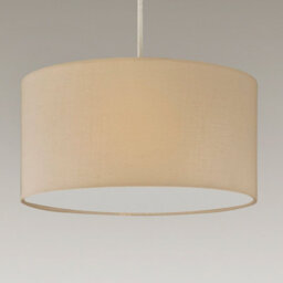 K Living Modern Drum Cream Pendant Ceiling Light Shades With Diffuse - thumbnail 2