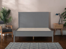 Snuggle Beds Charles Wooden Bed Frame - Grey - Double - thumbnail 6