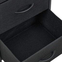 Chest Of Drawers Bedroom Furniture Storage Bedside Cabinet 4 Drawers Non-Woven - thumbnail 4
