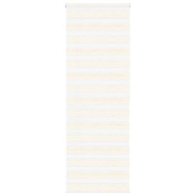 Berkfield Zebra Blind Marble Beige 70X200 Cm Fabric Width 65.9 Cm Polyester - image 1