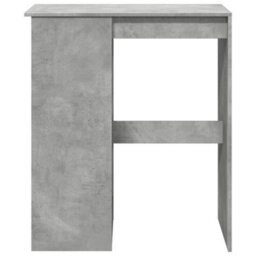 Berkfield Bar Table With Racks Concrete Grey 90X47.5X103.5 Cm Engineered Wood - thumbnail 4