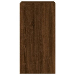 Walplus Tv Wall Cabinet With Led Lights Brown Oak 40.5X35X80 Cm - thumbnail 9