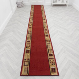 Jena Hallway Runner Rug - Hardwearing, Non-Slip & Durable Carpet For Hall, Kitchen & Corridor - thumbnail 7