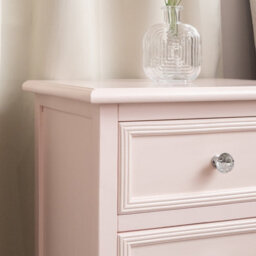 Melody Maison Bedroom Furniture Set 6 Drawer Chest Of Drawers, Dressing Table Set & Pair Of Bedside Tables - Victoria Pink Range - thumbnail 4