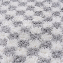 The Rugs Moodi Shaggy Grey Mulberry Rug Runner Tartan Thick High Pile For Living Rooms, Bedrooms, Hallways, Kitchens - thumbnail 3