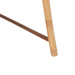 Beliani Garden Dining Table Tindari 180 Cm 90 Cm Bamboo Light Brown - thumbnail 6