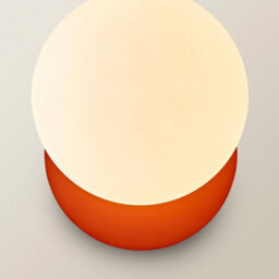 Valuelights Darla Rust Frosted Globe Bathroom Wall Light And Bulb - thumbnail 5