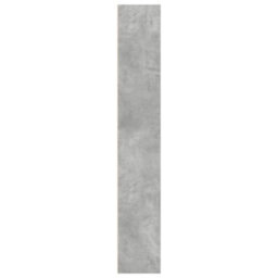 Berkfield Bookcase Concrete Grey 40X30X189 Cm Engineered Wood - thumbnail 5