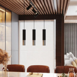 Luminosa Lighting Luminosa Loopez Up & Down Wall Lamp Black, Chrome Gu10 - thumbnail 7