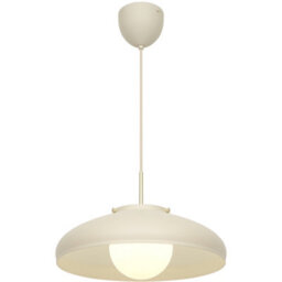 Nordlux Latif Metal Pendant Light Glass Shade Beige,mains - thumbnail 2