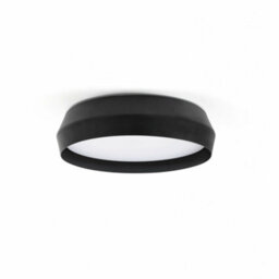 Luminosa Lighting Luminosa Shoku 350 Black, Black Wall / Ceiling Lamp 24W 2700K - thumbnail 1