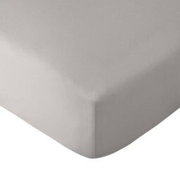 Catherine Lansfield So Soft Non-Iron Single Fitted Sheet Grey - thumbnail 2