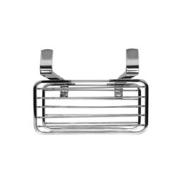 Croydex 2 Tier Chrome Effect Aluminium Large 2 Compartments Hook Over Shower Caddy (W)25Cm - thumbnail 3