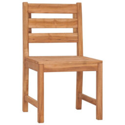 Garden Chairs 4 Pcs Solid Wood Teak - thumbnail 3