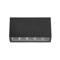 Luminosa Lighting Luminosa Forli Outdoor Surface Mounted Downlight Black 4000K Neutral White 5Xled Ip54 - thumbnail 1