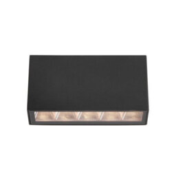 Luminosa Lighting Luminosa Forli Outdoor Surface Mounted Downlight Black 4000K Neutral White 5Xled Ip54 - thumbnail 2