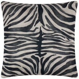 Paoletti Leopardis Zebra Printed Outdoor Polyester Filled Cushion, Multicoloured, 59 X 59Cm - thumbnail 1