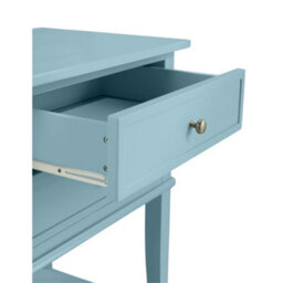 Dorel Home Franklin 2 Drawer End Table In Blue - thumbnail 6